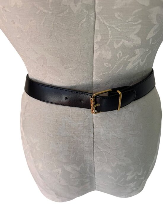 Avignon Womens Statement Belt Size S/M Gold Silver Black Adjustable Vintage Glam main image 12